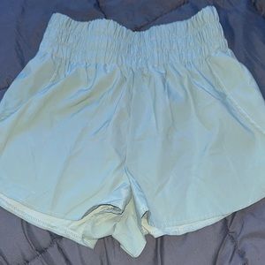 Mint Green Colored Shorts